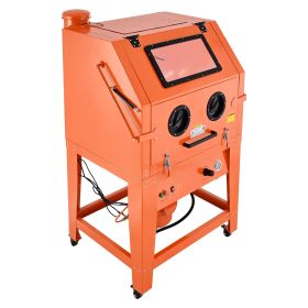 245 Gallon Sandblasting Cabinet with Pressurized Tank