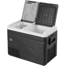 Portable Car Refrigerator, with Ice Making Function, 12 Volt Car Refrigerator Fridge, 38 QT Single Zone Portable Freezer, -4 to 68 F Adjustable T