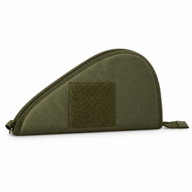 Soft Pistol Case with Zipper Closure, Padded Handgun Storage Bag with Loop Panel for Range, Travel and Home Storage (Color: green)