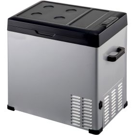 12 Volt Refrigerator, Portable Refrigerator -4 to 68 F With APP Control Car Compressor Fridge Cooler 12V/24V DC and 110-220V AC For Camping, Road (default: Default)